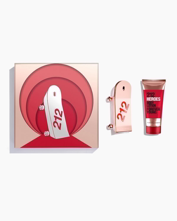 212 Heroes for Her 50ml Eau de Parfum and 100ml Body Lotion